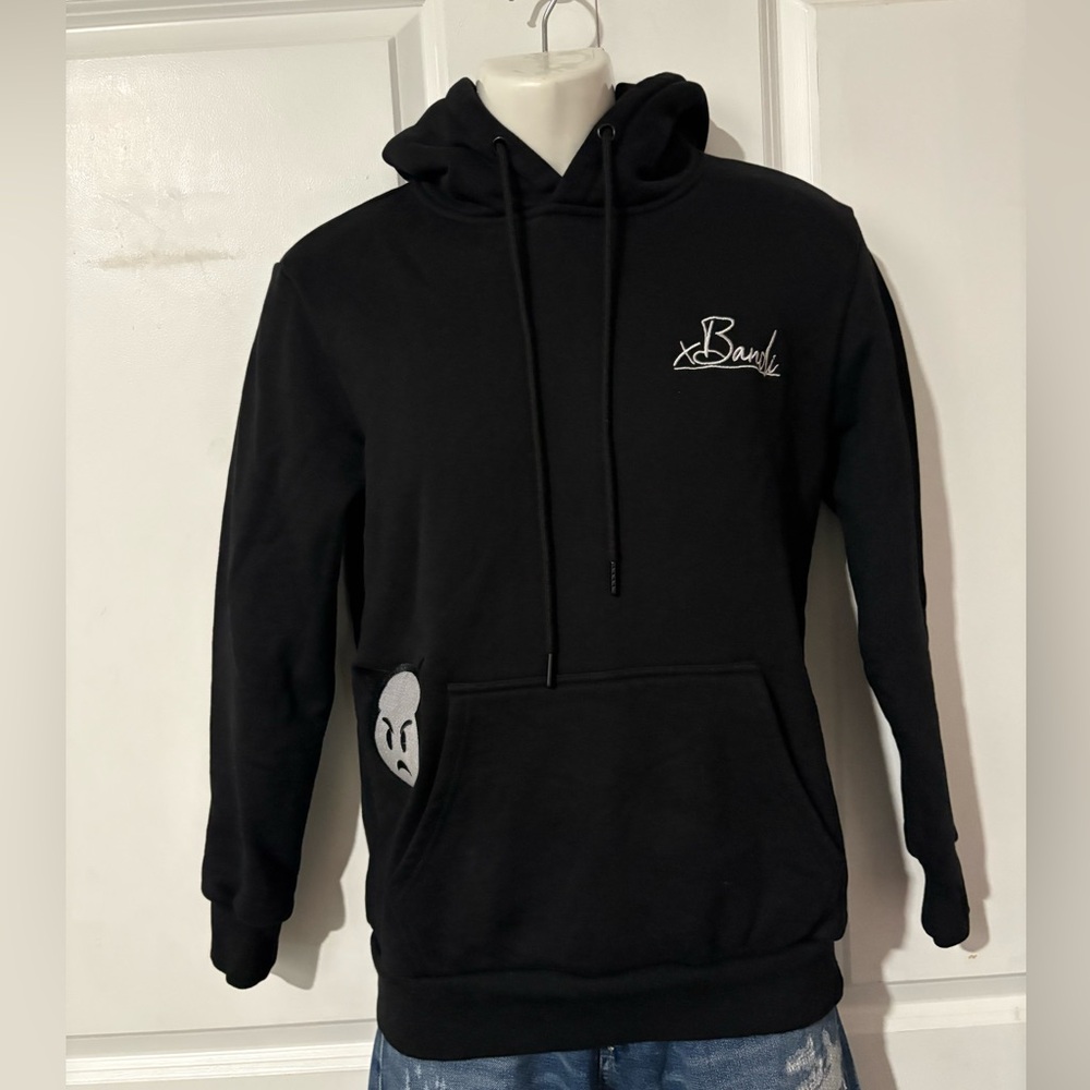 Bandi Black Hoodie with Logo